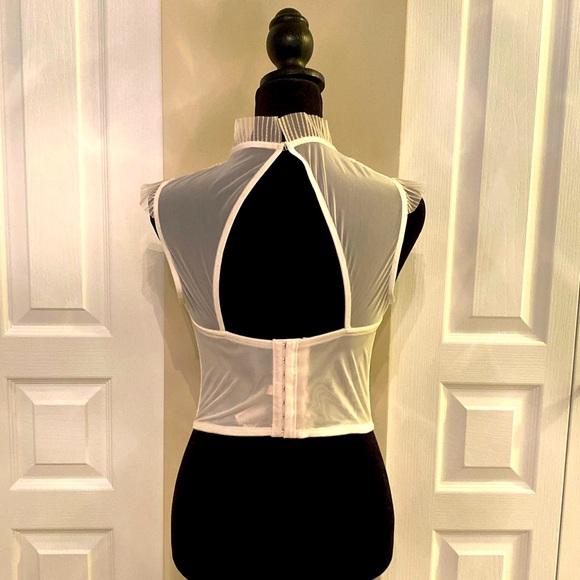 NWT - Victoria’s Secret - Corset Bra with built in lace high neck cami - Picture 5 of 8